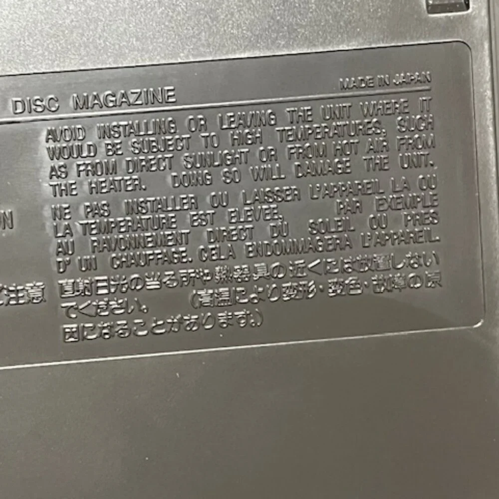NEW Sony XA-10B Compact Disc Magazine Disc Automatic Changer